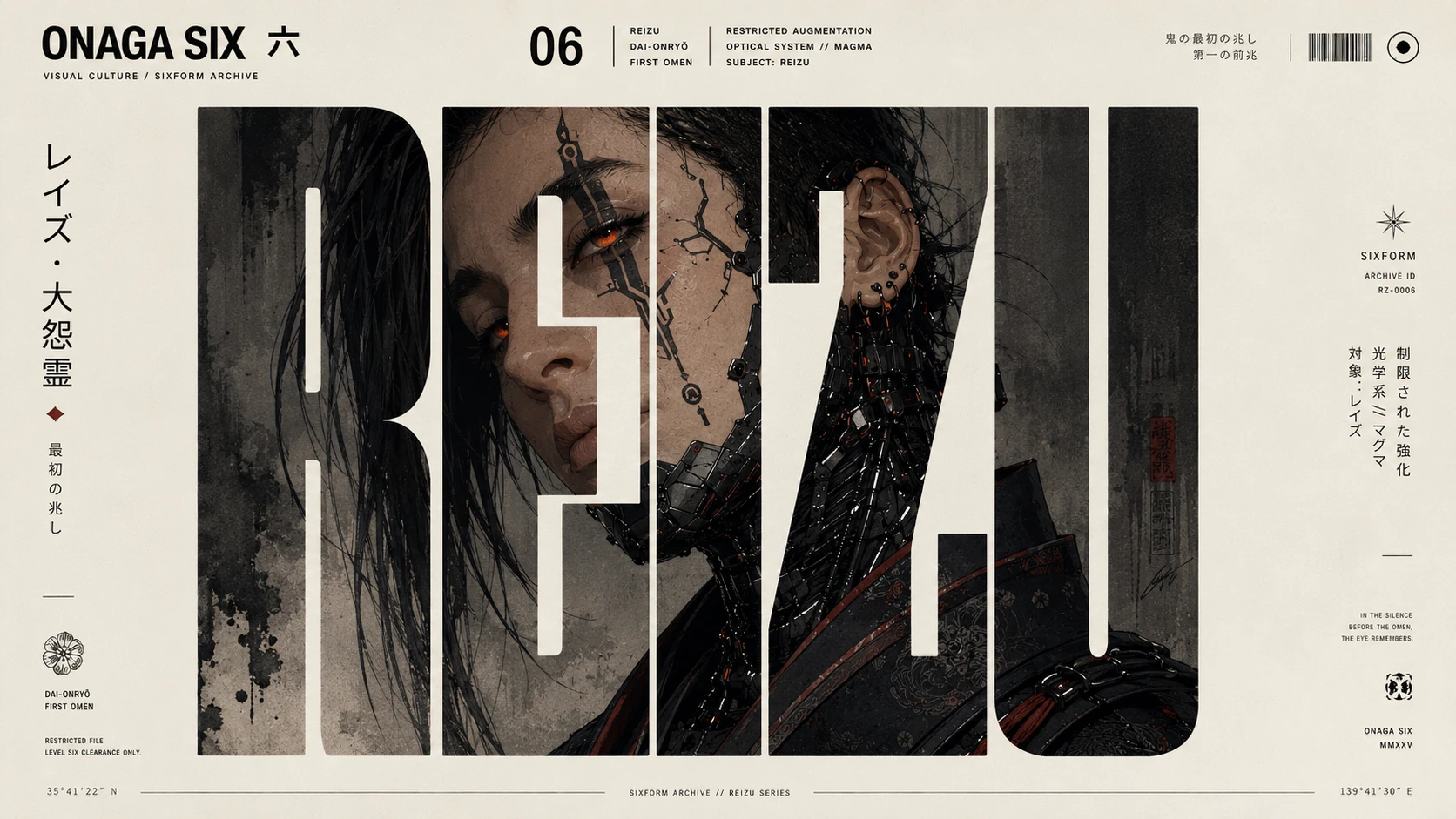 REIZU — First Omen, obra editorial del universo original de ONAGA